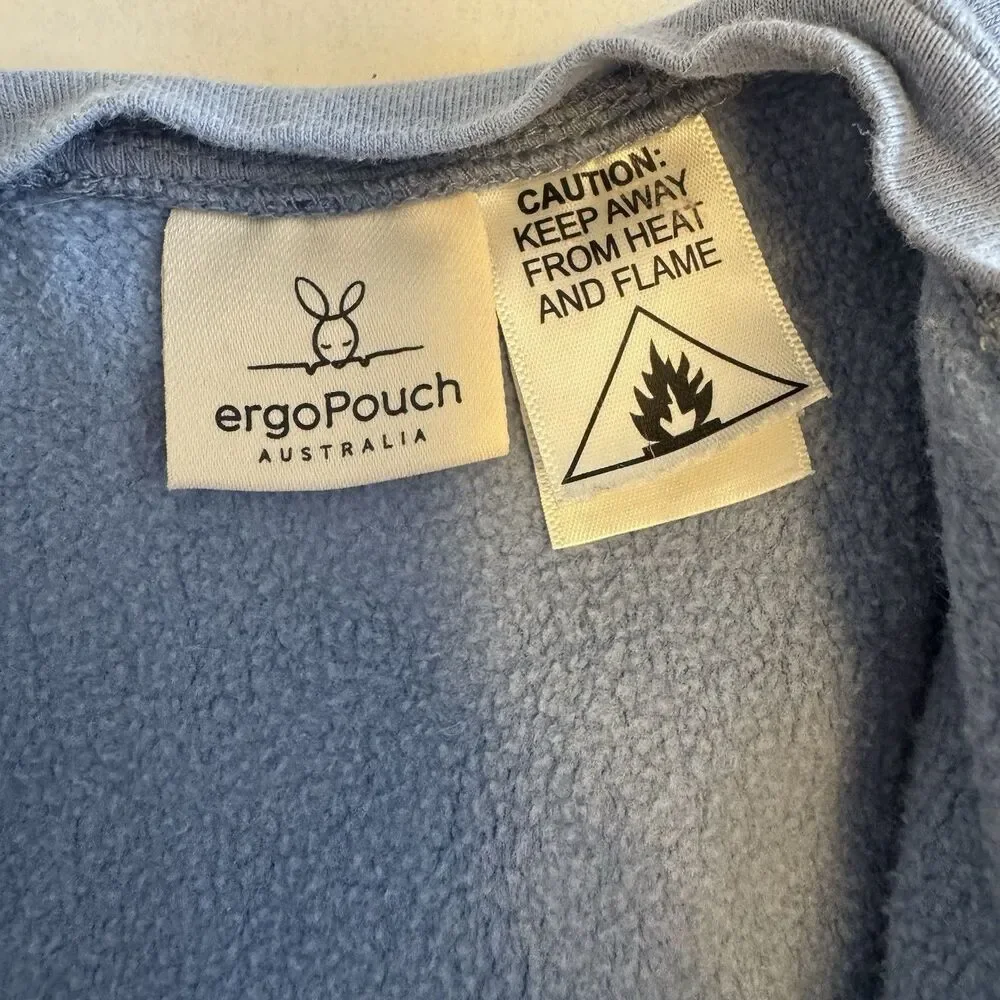Ergo Pouch Sleep Sac 1.0 TOG 3-6 Months Size 00 Newborn Blue Petit Pretzel - Picture 6 of 11